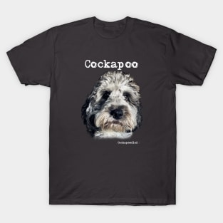 Merle Cockapoo / Spoodle and Doodle Dog T-Shirt